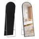 thumbnail image 2 of Espejo Ovalado Cuerpo Entero 150x40 cm Arco con Base Plegable Negro, 2 of 3