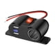 thumbnail image 3 of Cargador De Coche Con Divisor De Enchufe De Encendedor De Doble Salida USB Para Vehículos, 3 of 5