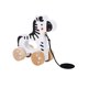 thumbnail image 3 of Zebra de Madera Para Arrastrar  Tooky Toy, 3 of 6