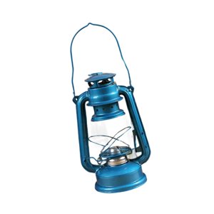 Bothyi - Lámpara De Aceite De Queroseno Retro, Lámpara Decorativa Para Acampar, Para Dormitorio, Restaurante, Fiesta, Color Azul.