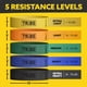 thumbnail image 2 of Tela Elevadora Resistance Bands Tribe Para Entrenamiento Multicolor, 2 of 7