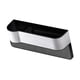 thumbnail image 1 of Organizador Para Espacio De Asiento De Coche, Caja De Almacenamiento Para Ranuras De Asiento De Consola Delantera Para Tarjetas, Lado Del Conductor Blanco, 1 of 5