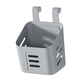 thumbnail image 5 of Cesta De Almacenamiento Colgante Cesta De Almacenamiento Con Gancho Para Ba?o Dormitorio En Una Barandilla S Gris, 5 of 5