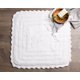thumbnail image 5 of Alfombra de baño DII Crochet Collection reversible 60 x 60 cm blanca, 5 of 8