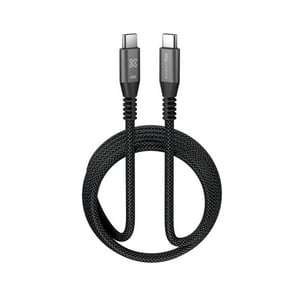 Klip Xtreme Cable Trenzado Usb-C Powergo 250 60W 1.8M