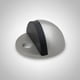 thumbnail image 3 of Tope Puerta Media Luna Acero Inoxidable Gris Mate, 3 of 3