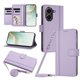 thumbnail image 1 of Funda Billetera Delgada para Honor X7E, Cuero Sintético, Morado Claro, 1 of 6