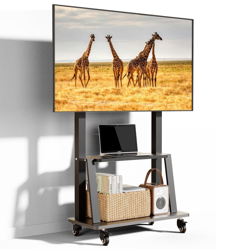 Soporte De Tv Portátil Enrollable Duiliuu 32-83 Pulgadas