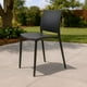thumbnail image 5 of Silla Plástico Apilable Deco Dresden Negro Escandinavia, 5 of 7