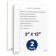 thumbnail image 1 of Set de 2 pizarras de borrado en seco Scribbledo 23 × 30 cm doble cara, 1 of 9