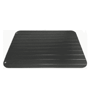 Genérico - Tabla Para Descongelar Rápido Carne, Pollo, Comida, Etc. Geométrico Negro