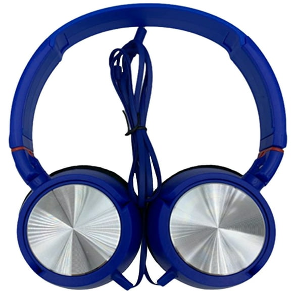 Audífono Plus Extra Bass Azul con Cable