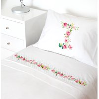 Tuyo Print - Juego De Sábanas 1,5 Pl Letras Vintage I