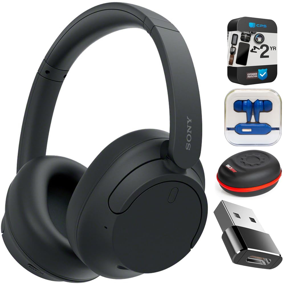 Audífonos Inalámbricos Con Cancelación De Ruido Sony Whch720n/b Negro