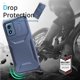 thumbnail image 5 of Funda Resistente para Motorola Moto G Play 4G 2024 con Tapa Deslizante y Protección Militar Azul, 5 of 6
