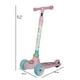 thumbnail image 3 of Monopatín Scooter Niños Rosado Blanco, 3 of 5