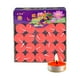 thumbnail image 5 of Velas Tealight Velas De Luz Nocturna De 1 Hora De Larga Duración Sin Perfume 100pcs Rojo, 5 of 6