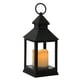 thumbnail image 1 of Fanal Pl C/ Vela Led 24X10X10 cm. Negro, 1 of 1