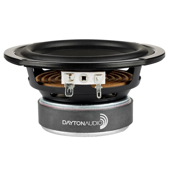 Woofer Dayton Audio PCS115-4 de cono de polímero de 4" y 4 ohmios