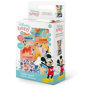 Cubo Soft Letras Y Números Disney Baby