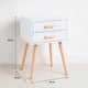 thumbnail image 4 of Velador Eames Doble 40x30x60 - Blanco, 4 of 7