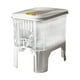 thumbnail image 5 of Hervidor De Agua Fría Con Grifo Dispensador De Bebidas Heladas Transparentes Para Fiestas Diarias En Interiores Modelo Con Soporte De 5L, 5 of 5