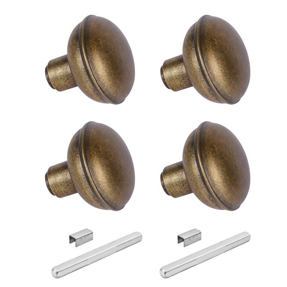Juego de 2 picaportes newliplace con acabado en bronce antiguo