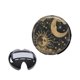 thumbnail image 2 of Etiqueta de estetoscopio retro personalizada con diseño de sol y luna, 2 of 5