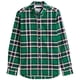 thumbnail image 1 of Camisa Tommy Hilfiger para hombre, manga larga, Oxford, a cuadros, verde, 1 of 5