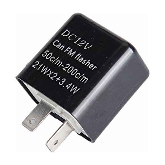 Relé AMFRNE 12V LED ajustable para coche y motocicleta