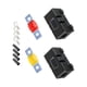thumbnail image 3 of Bloque de portafusibles ANS para coche profesional Durable a prueba de humedad impermeable a prueba de salpicaduras multipropósito para caravanas vehí 2 juegos 60A, 3 of 5