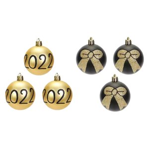 Bothyi - 6 Uds Adornos De Bolas De Navidad Árbol Inastillable Navidad Boda Interior