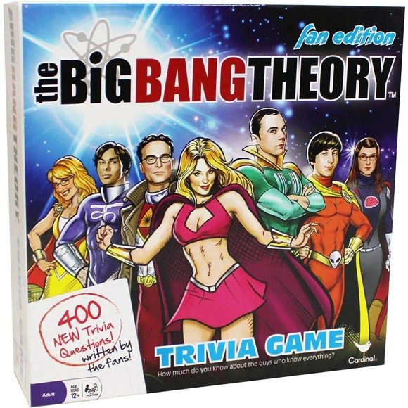 Juego para fiestas Spin Master Games Big Bang Theory Genius 12+