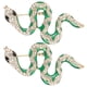 thumbnail image 4 of 2 broches de serpiente de aleación unisex para hombre y mujer, diseño de animal, broche para solapa, para bolso o camisa, 4 of 11