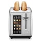 thumbnail image 1 of Toaster Elite Gourmet de acero inoxidable de 2 rebanadas con ajustes preestablecidos, 1 of 8