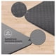 thumbnail image 3 of Mat Yoga Colchoneta 6mm Doble Color Guías bolso correa Negro, 3 of 3