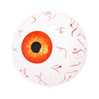 Magideal - Decoraciones De Globos Oculares Inflables De Halloween, Globos Oculares Inyectados En Sangre Horror Spooky Props, Globos Oculares Aterradores 21.65 '' Rojo