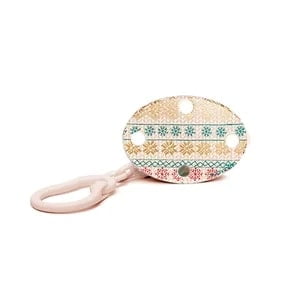 Suavinex - Broche Ovalado Navidad Blanco