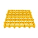 thumbnail image 2 of Rejilla De Suelo Modular Entrelazada De 40 X 40 X 4 Cm Con Agujeros Cuadrados, Color Amarillo, 2 of 5