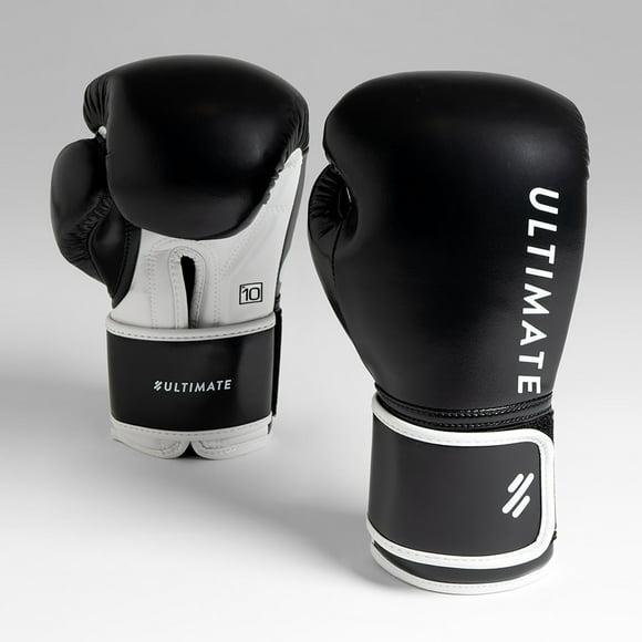 Guante Boxeo Ali - Black and White 12 Oz