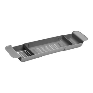 Magideal - Bandeja Extensible Para Bañera, Bandeja De Baño, Soporte De Regalo, Organizador De Almacenamiento Retráctil E Impermeable Para Amantes Del Spa, Toalla