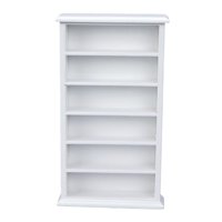 Magideal - 1/12 Dollhouse Miniature Bookcase 6-Tier Kids Pretend Toys, Dollhouse Furniture Accesorio Dollhouse Bookshelf, Para Niños 4 5 6 Regalos De Vacaciones