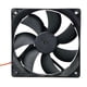 thumbnail image 1 of 2x Ventilador 80mm (8 Cm) Enfriador De Gabinete Fuente Poder negro, 1 of 3