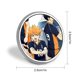 thumbnail image 2 of Haikyuu!!-Theme Round Button Badge: Premium Metal Construction, Ideal for High-End Events 2.8 cm, 2 of 6