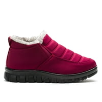 Zapatilla Mujer Burdeo Impermeable Chancleta
