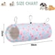 thumbnail image 2 of Túnel colgante para animales pequeños, juguetes colgantes para hámster, hamaca para petauros del azúcar, accesorios para jaula, ropa de cama para chinchillas, 2 of 6