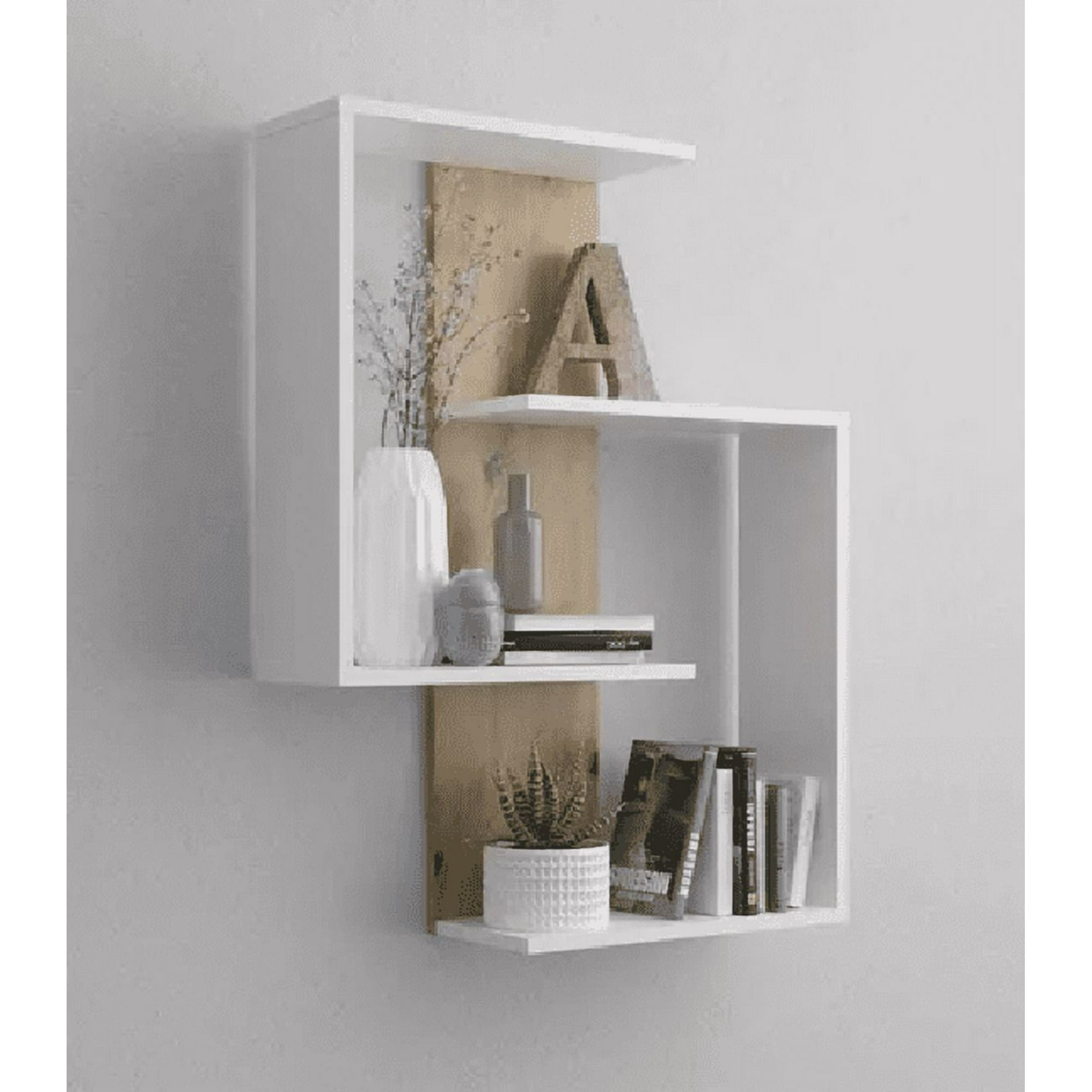 Genérico - Repisa Moderna Minimalista Flotante Blanco