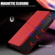 thumbnail image 4 of Funda Cartera Magnética para TCL 40 XL Protección Antichoque con Ranuras Rojo, 4 of 6