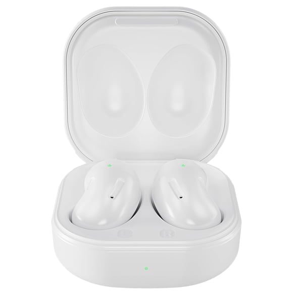 Auriculares Coby inalámbricos Bluetooth estilo bean color blanco