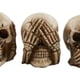 thumbnail image 4 of Set de figuras de resina Zingz & Thingz Skeleton & Skulls, 3 piezas, 4 of 8